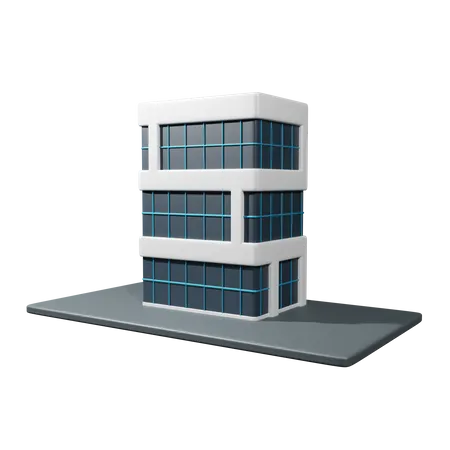 Company Building  3D Icon