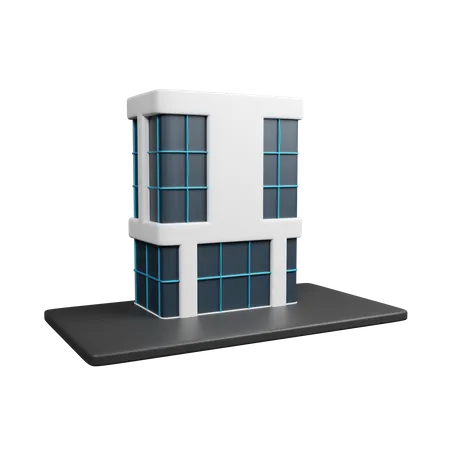 Company Building  3D Icon