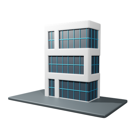 Company Building  3D Icon