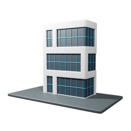 Company Building  3D Icon