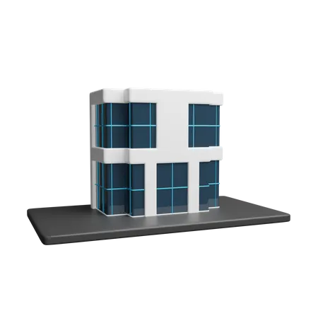 Company Building  3D Icon