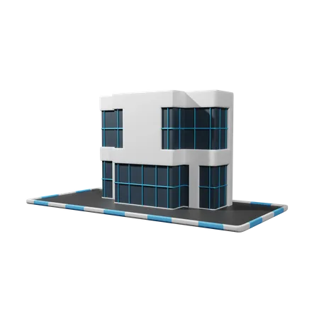 Company Building  3D Icon