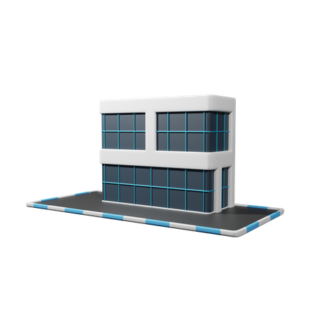 Company Building  3D Icon