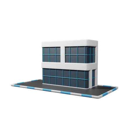 Company Building  3D Icon