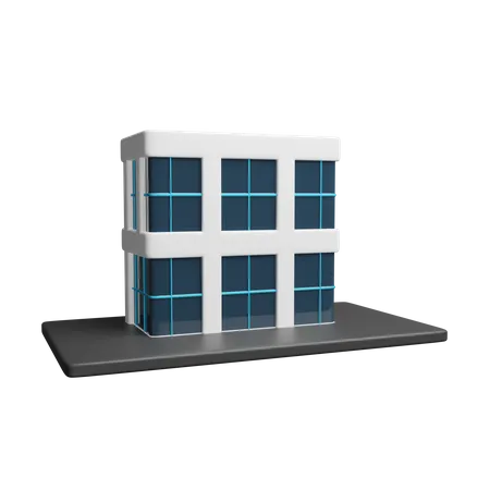 Company Building  3D Icon