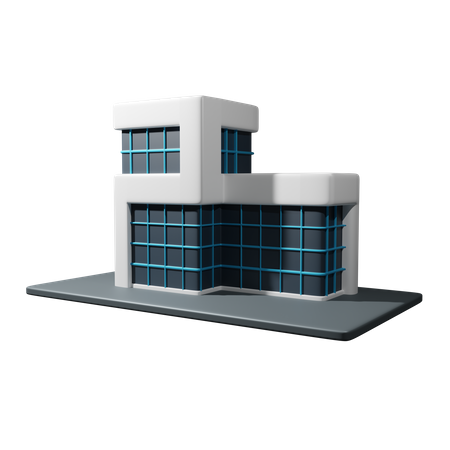 Company Building  3D Icon