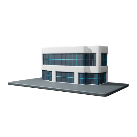 Company Building  3D Icon