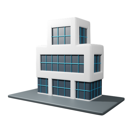 Company Building  3D Icon