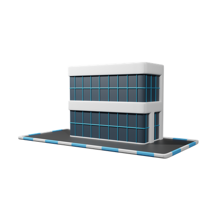 Company Building  3D Icon