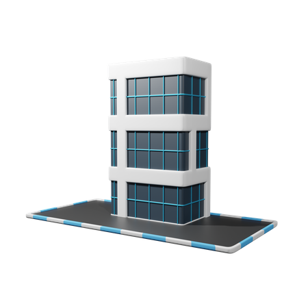 Company Building  3D Icon