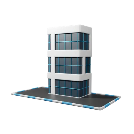 Company Building  3D Icon