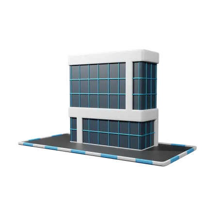 Company Building  3D Icon