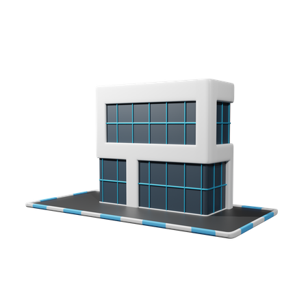 Company Building  3D Icon