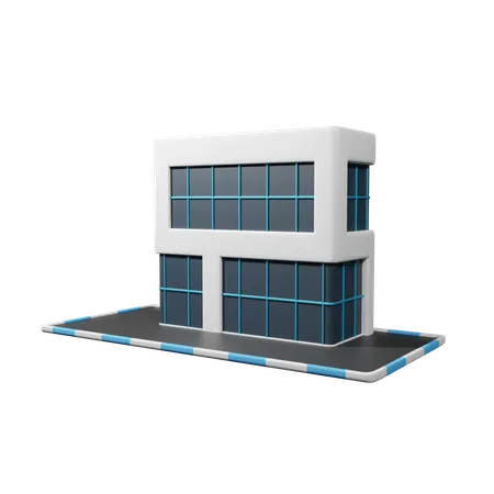 Company Building  3D Icon