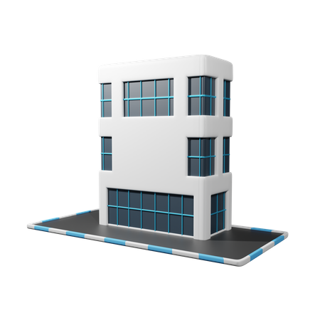 Company Building  3D Icon