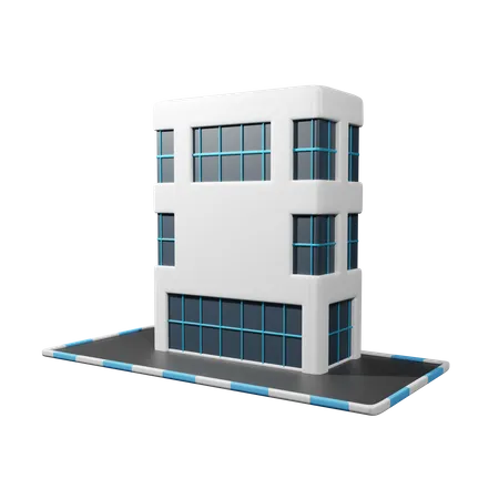 Company Building  3D Icon