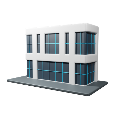 Company Building  3D Icon