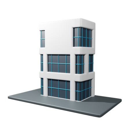 Company Building  3D Icon