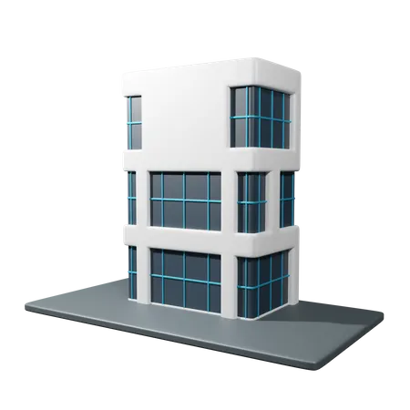 Company Building  3D Icon