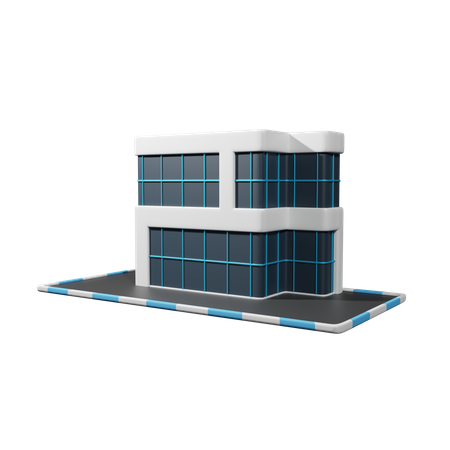 Company Building  3D Icon