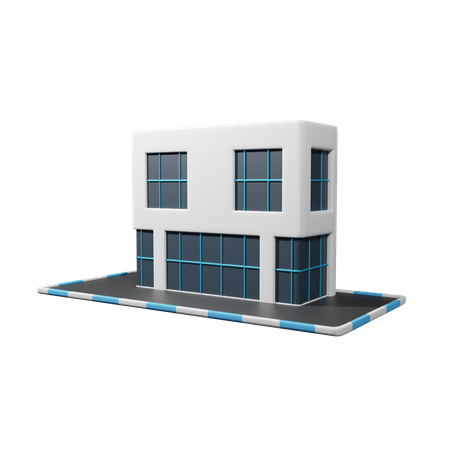 Company Building  3D Icon