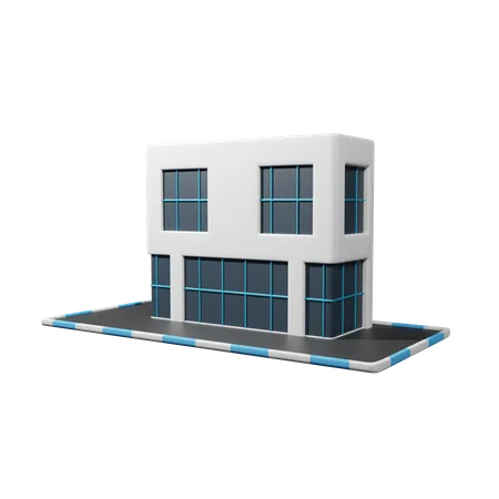 Company Building  3D Icon