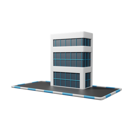 Company Building  3D Icon