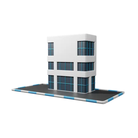 Company Building  3D Icon