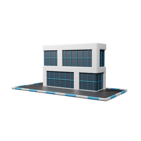 Company Building  3D Icon