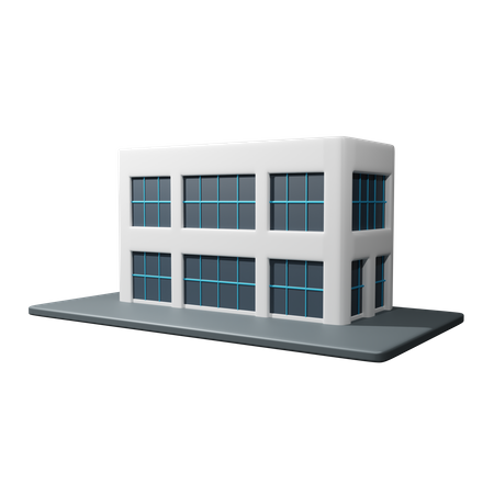 Company Building  3D Icon