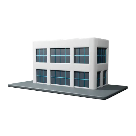 Company Building  3D Icon