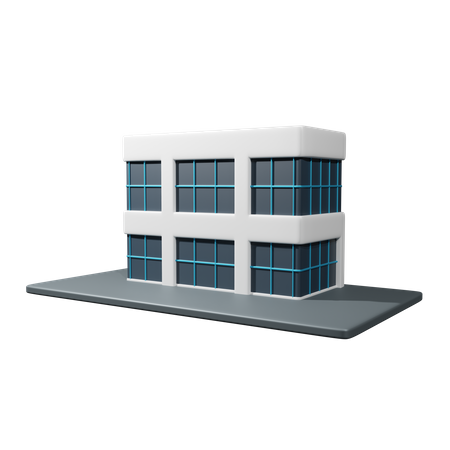 Company Building  3D Icon