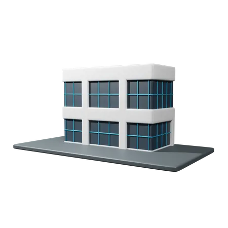 Company Building  3D Icon