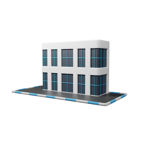 Company Building  3D Icon