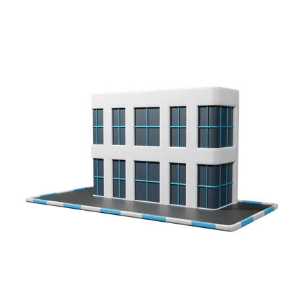 Company Building  3D Icon