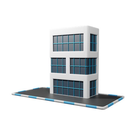 Company Building  3D Icon