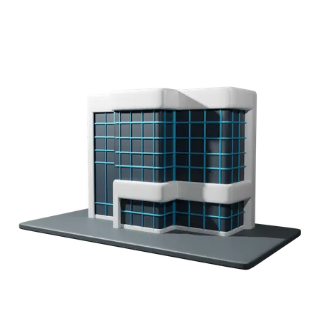 Company building  3D Icon