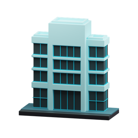 Company Building  3D Icon