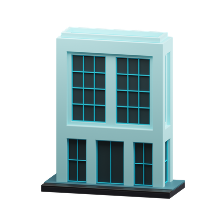 Company building  3D Icon