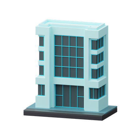 Company building  3D Icon