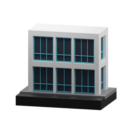 Company building  3D Icon