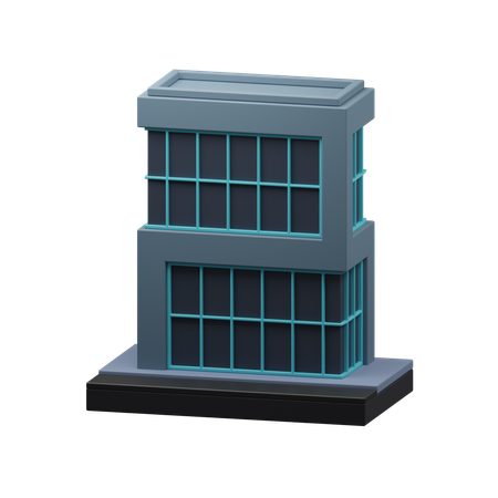 Company building  3D Icon