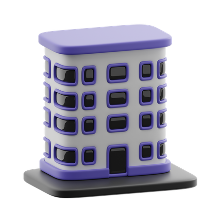 Company building  3D Icon