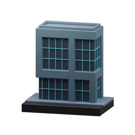 Company Building  3D Icon