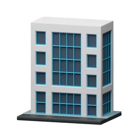 Company building  3D Icon