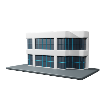 Company Building  3D Icon