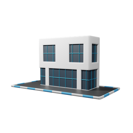 Company Building  3D Icon