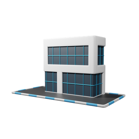 Company Building  3D Icon
