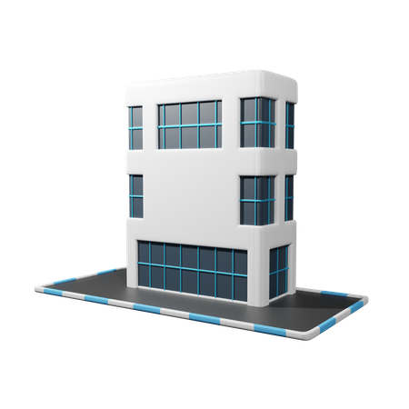 Company Building  3D Icon