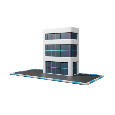 Company Building  3D Icon